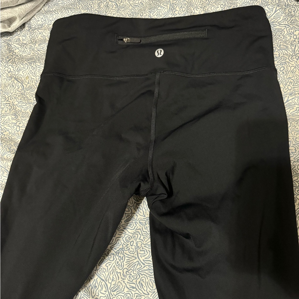 Black Lululemon Leggings Size 8